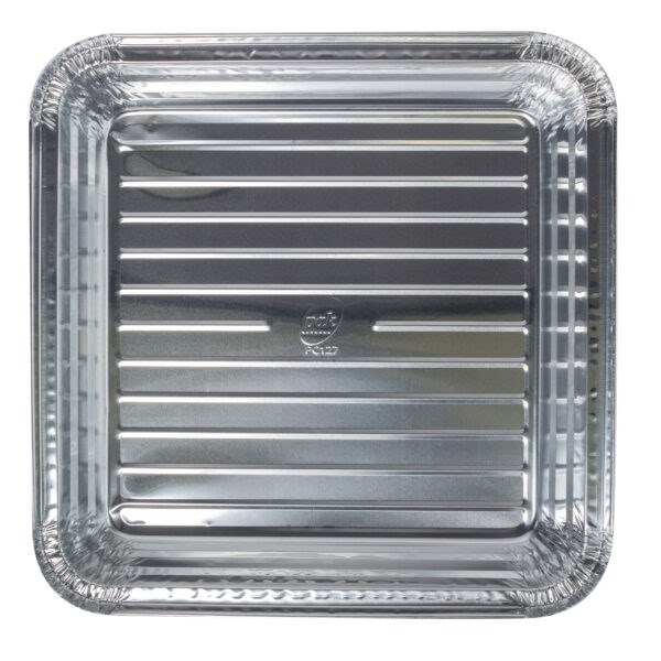 PC223 Square Foil Container 1500ml 228 x 228 x 35mm